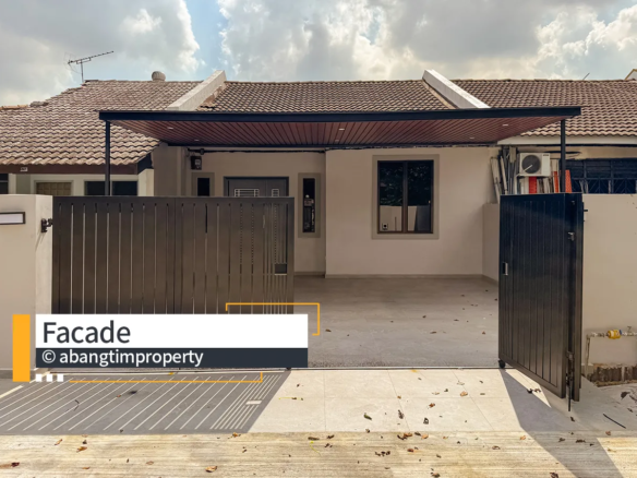 single storey terrace house Johor Jaya Johor Bahru