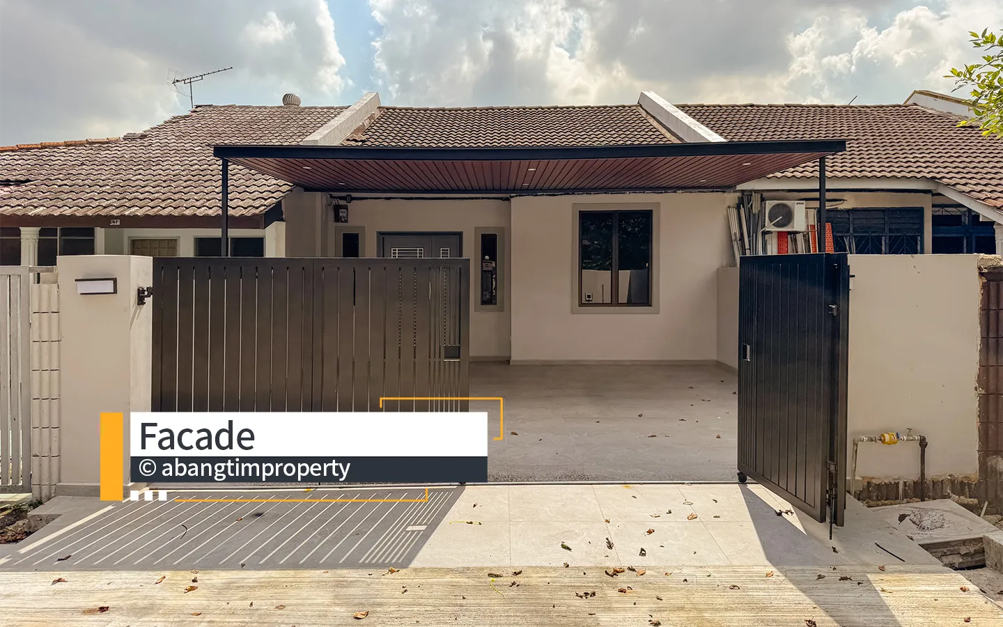 三房单层排屋 @ Johor Jaya, Johor